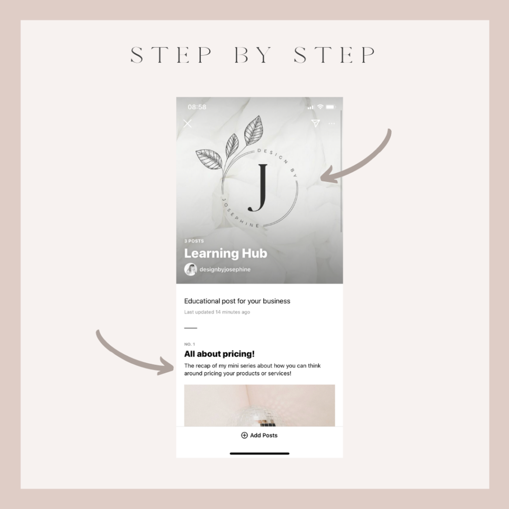 Step by step learn how to create Instagram Guides