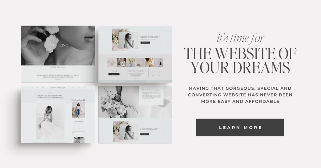 Showit Website templates for photographers