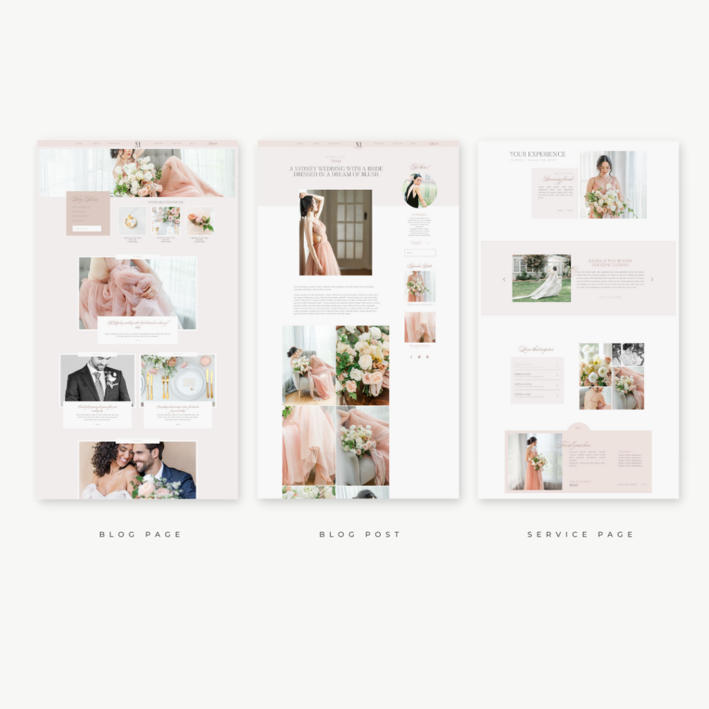 Showit Website Template for photogprahers