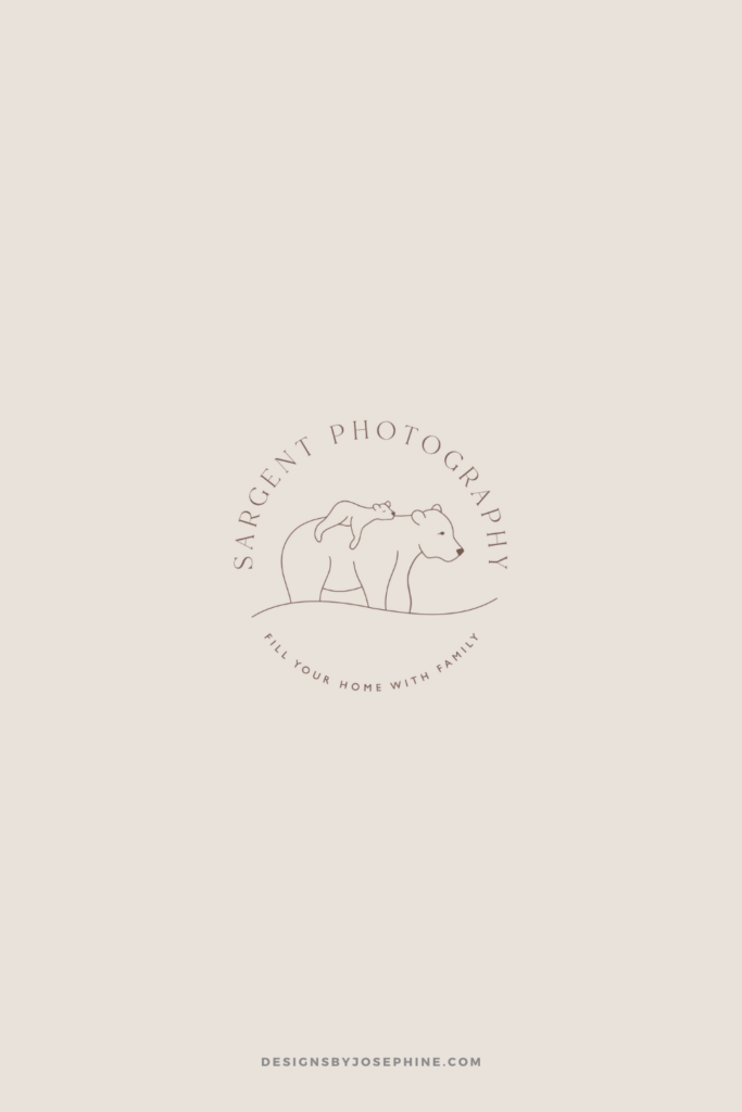 Sub mark logo for a Family Photographer 