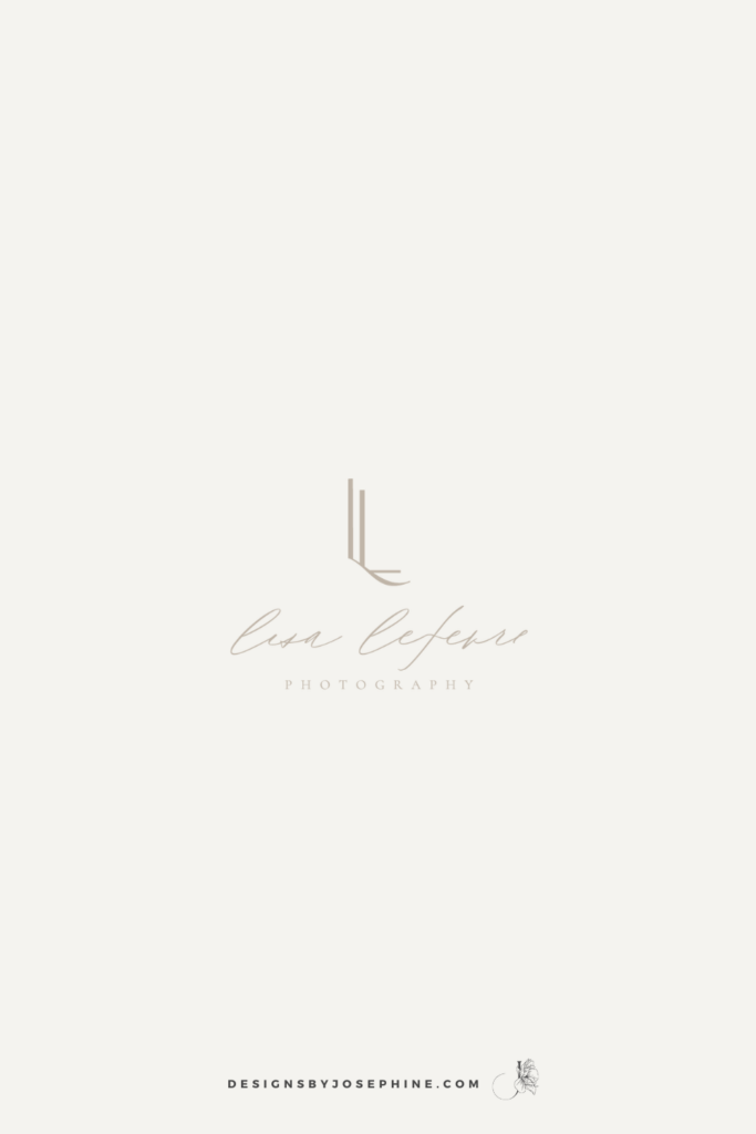 Sub Logo for a Newborn Photographer that is a part of her new luxery brand