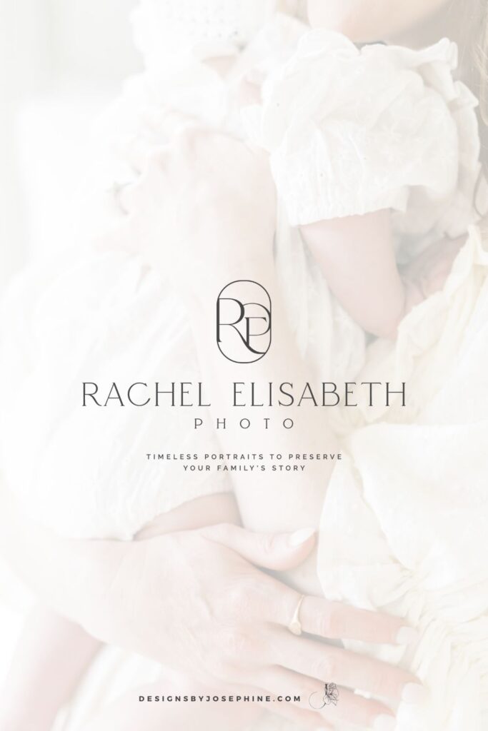 A custom brand made for a family photographer in Charleston