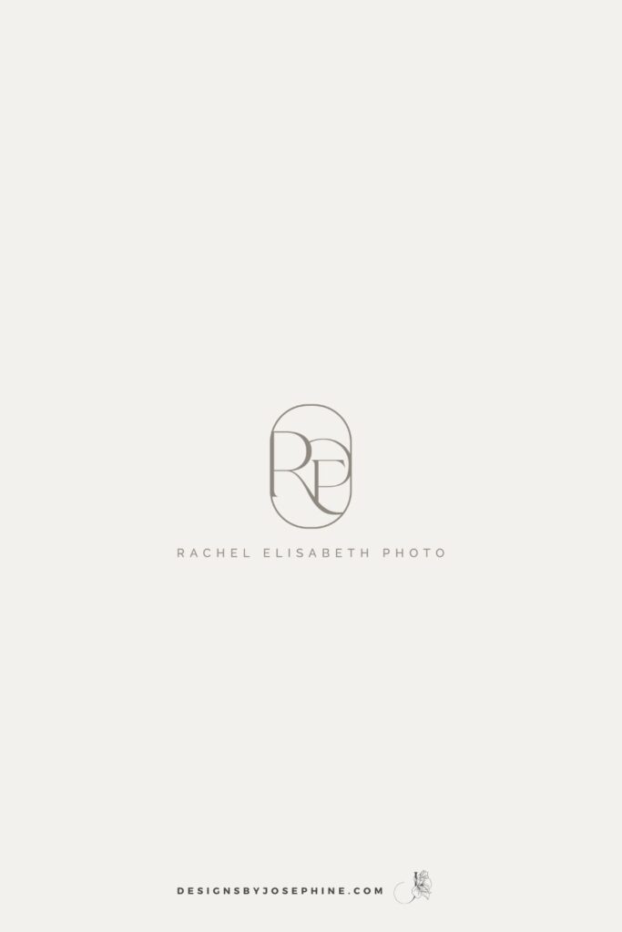 A custom brand made for a family photographer in Charleston