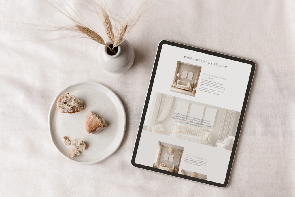 This free page for your Showit website will help you complete your client experience, stand out in your market, and connect with clients who value the lasting impact of your art.